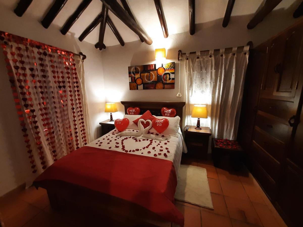 Aparta Hotel El Refugio De Maria Villa de Leyva Buitenkant foto