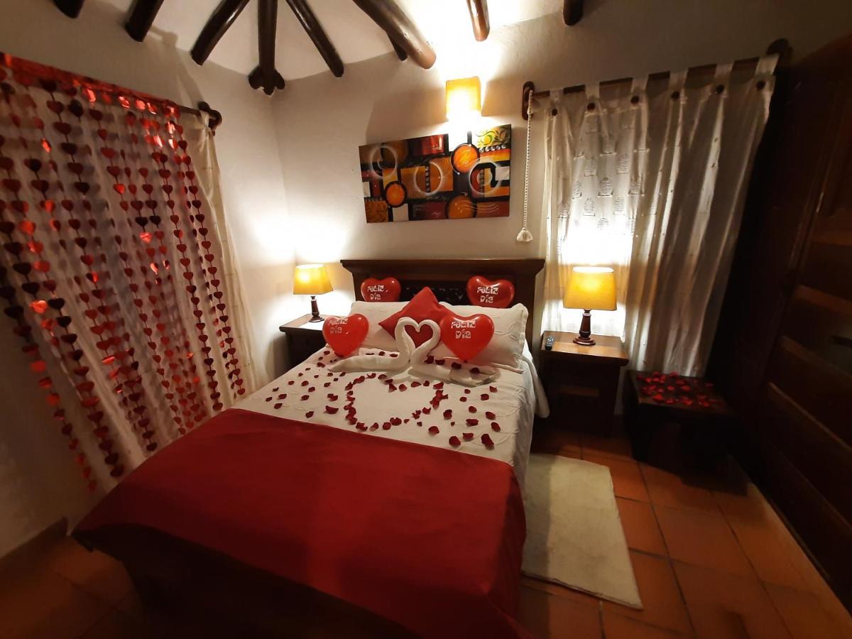 Aparta Hotel El Refugio De Maria Villa de Leyva Buitenkant foto