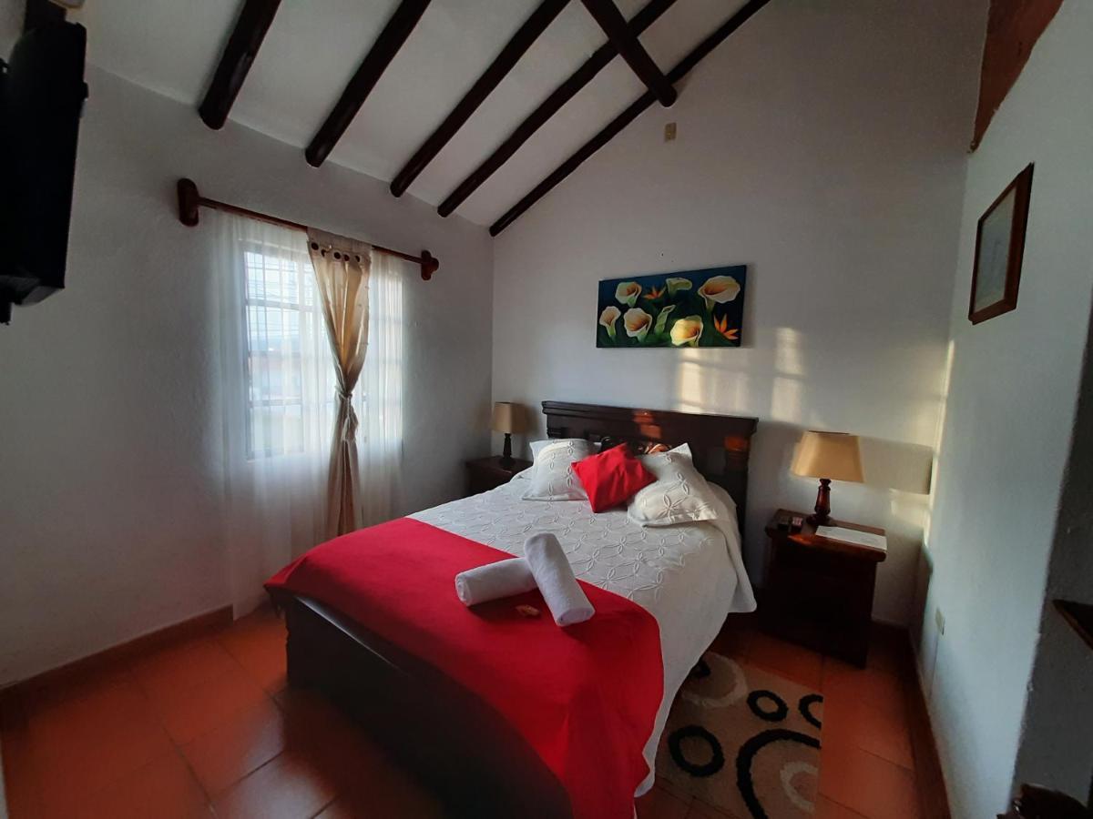 Aparta Hotel El Refugio De Maria Villa de Leyva Buitenkant foto