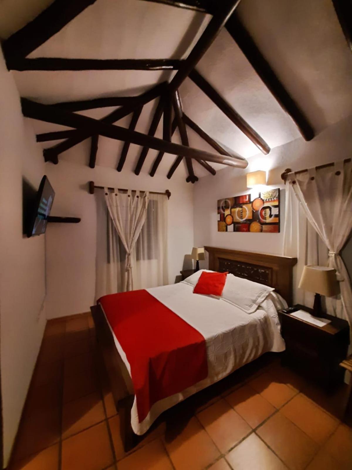 Aparta Hotel El Refugio De Maria Villa de Leyva Buitenkant foto