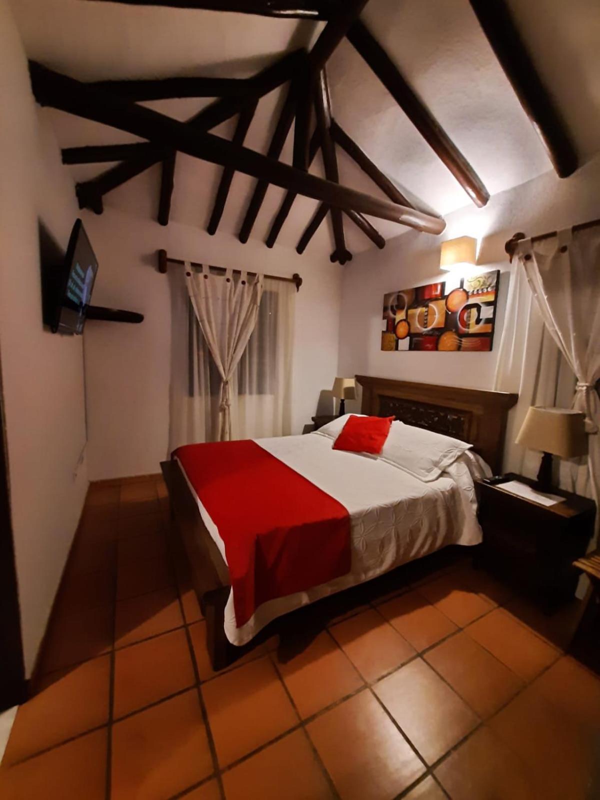 Aparta Hotel El Refugio De Maria Villa de Leyva Buitenkant foto