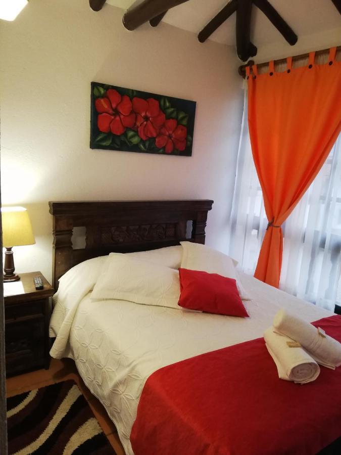 Aparta Hotel El Refugio De Maria Villa de Leyva Buitenkant foto