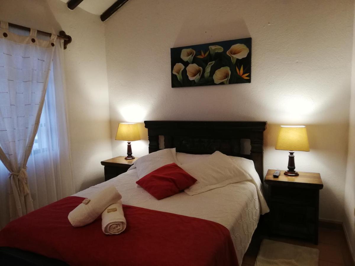 Aparta Hotel El Refugio De Maria Villa de Leyva Buitenkant foto